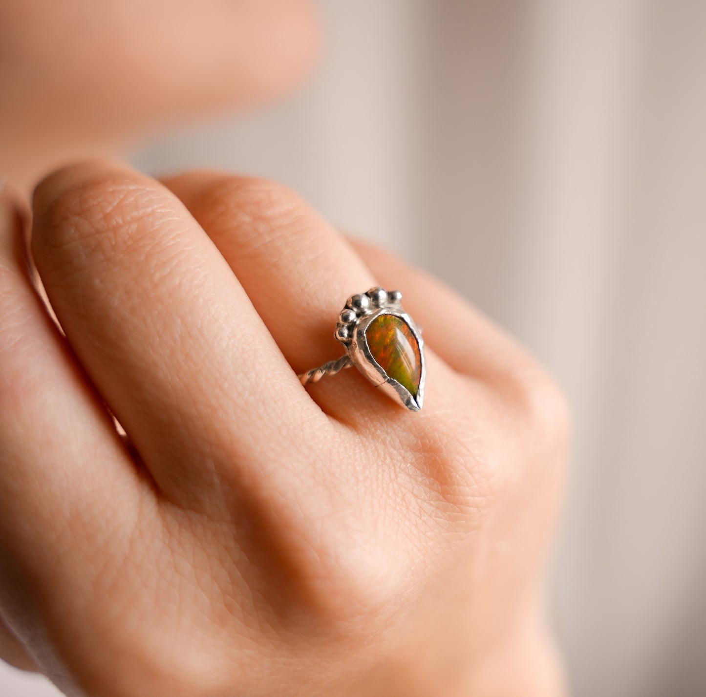 Anillo Amuleto Marte