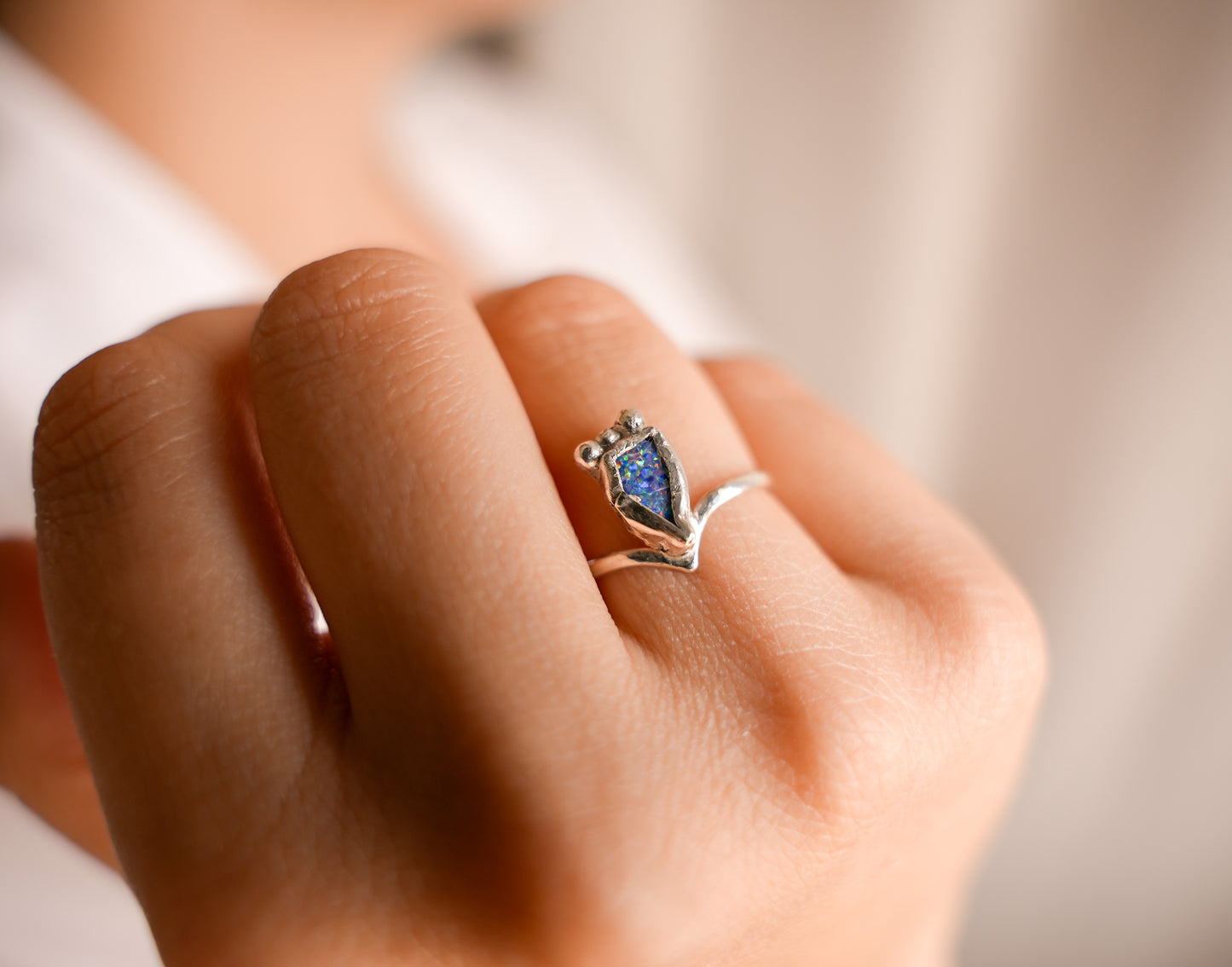 Anillo Amuleto Indigo