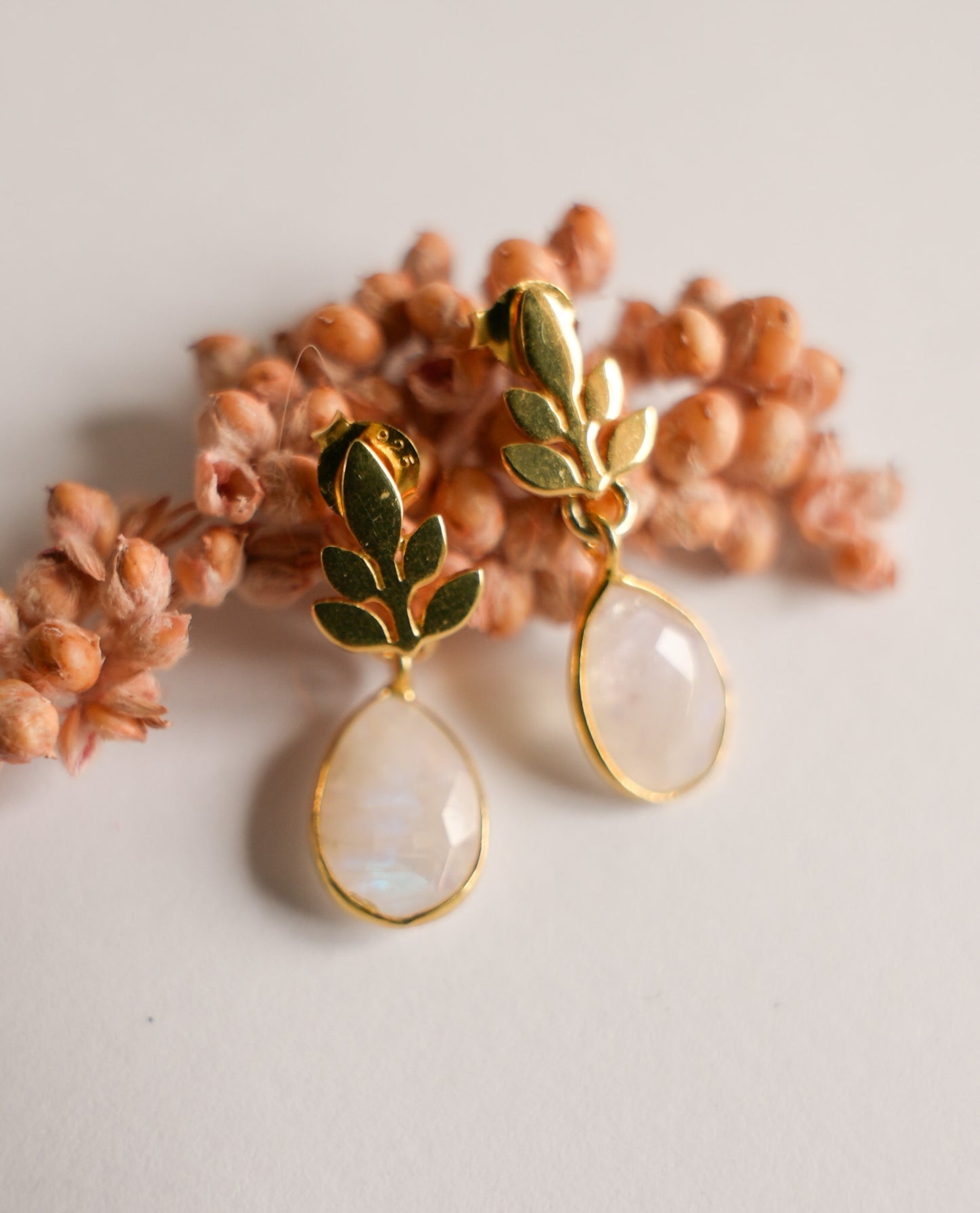 Pendientes Amuleto Leah Piedra Luna