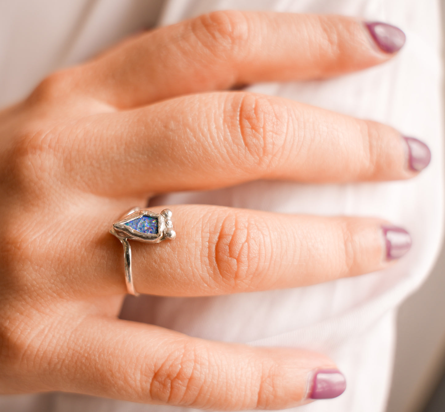 Anillo Amuleto Indigo