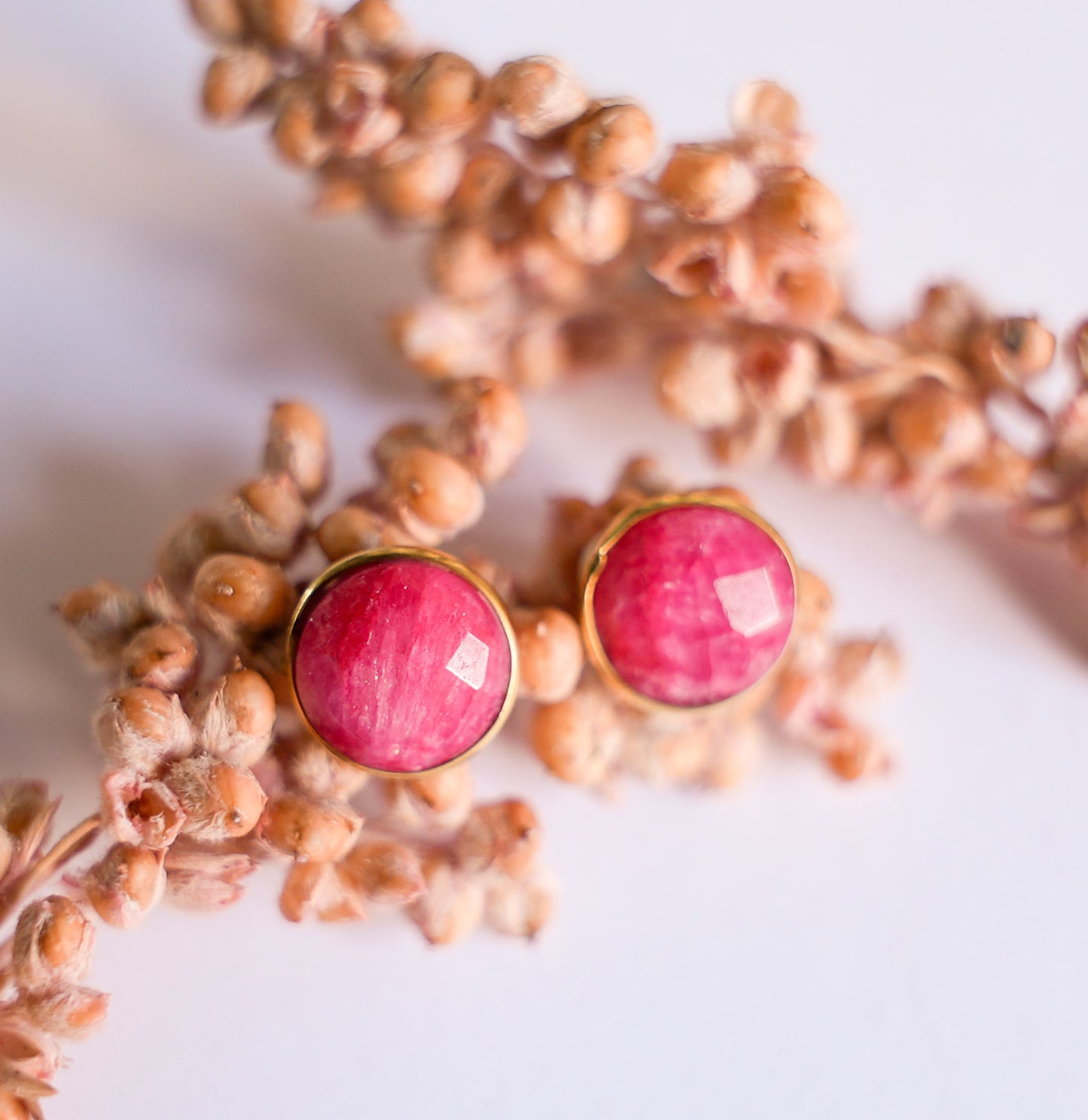 Pendientes Lara Rubí Rosa