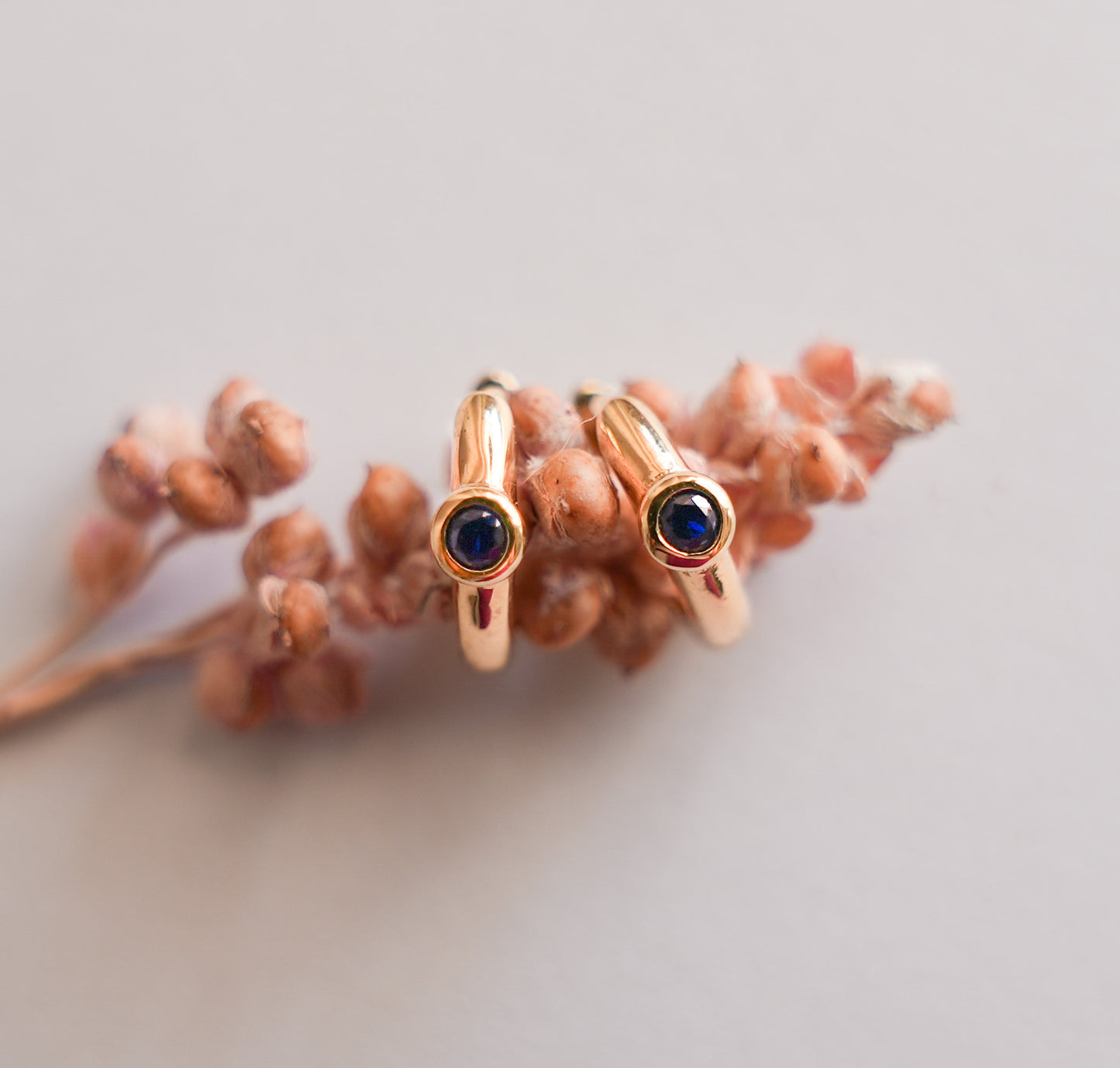 Pendientes Turmalina Azul