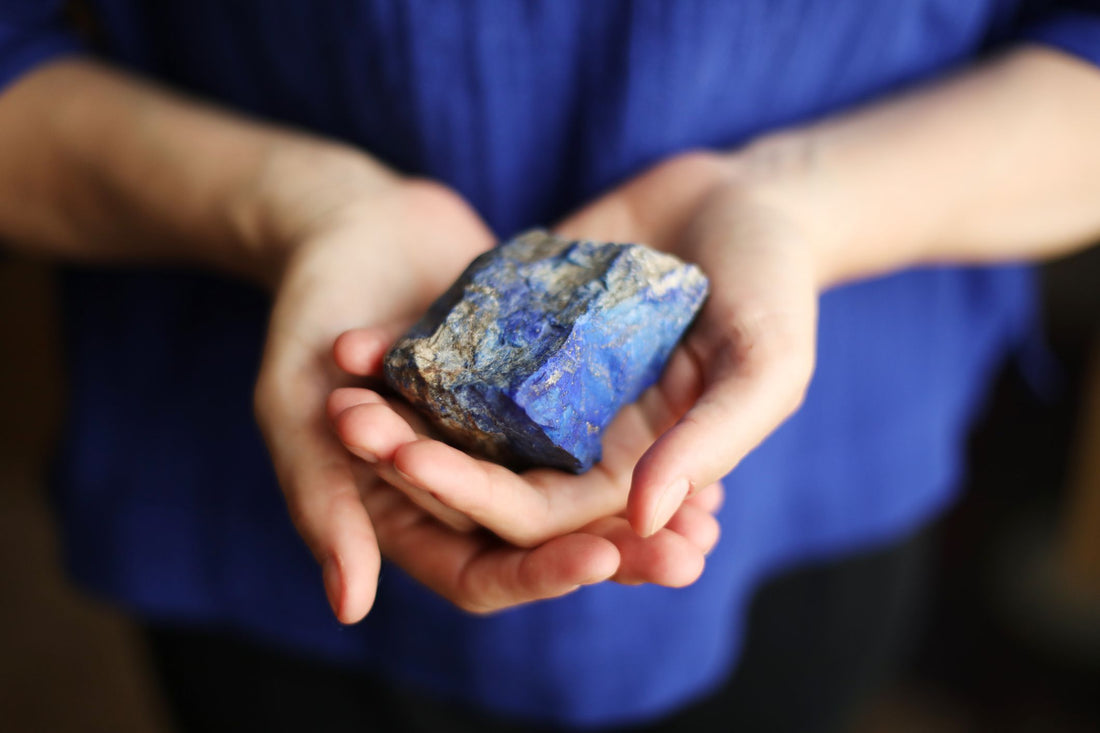 Meditar con minerales