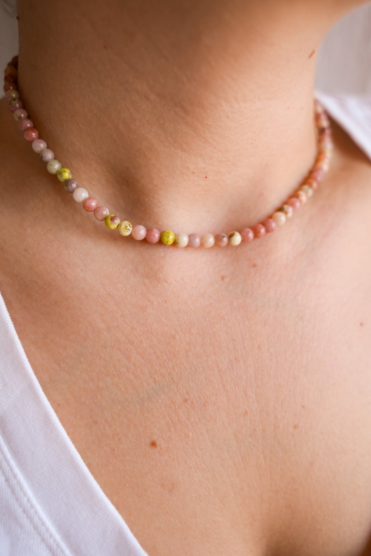 Collar Rodocrosita