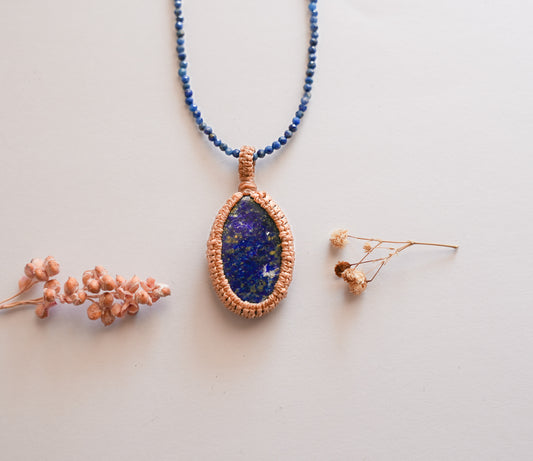 Macramé Lapislazuli