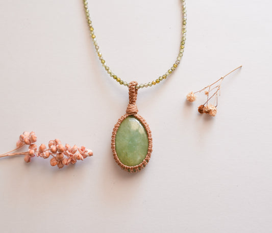 Macramé Aguamarina
