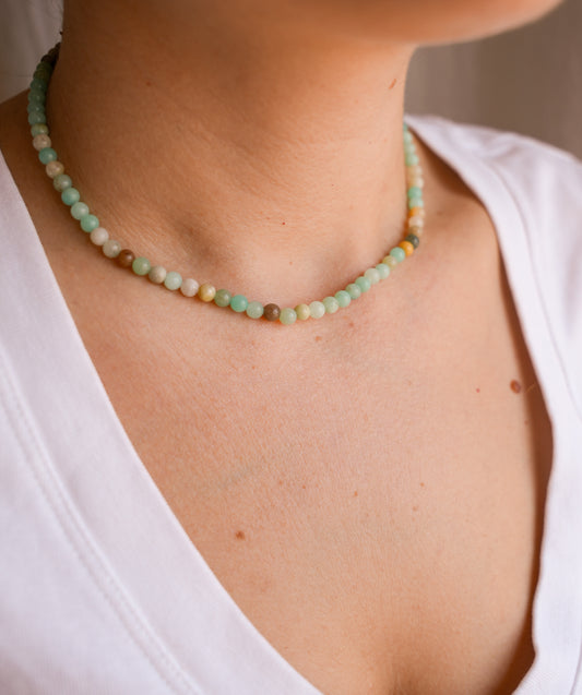 Collar Amazonita