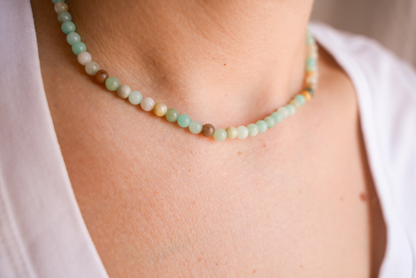Collar Amazonita