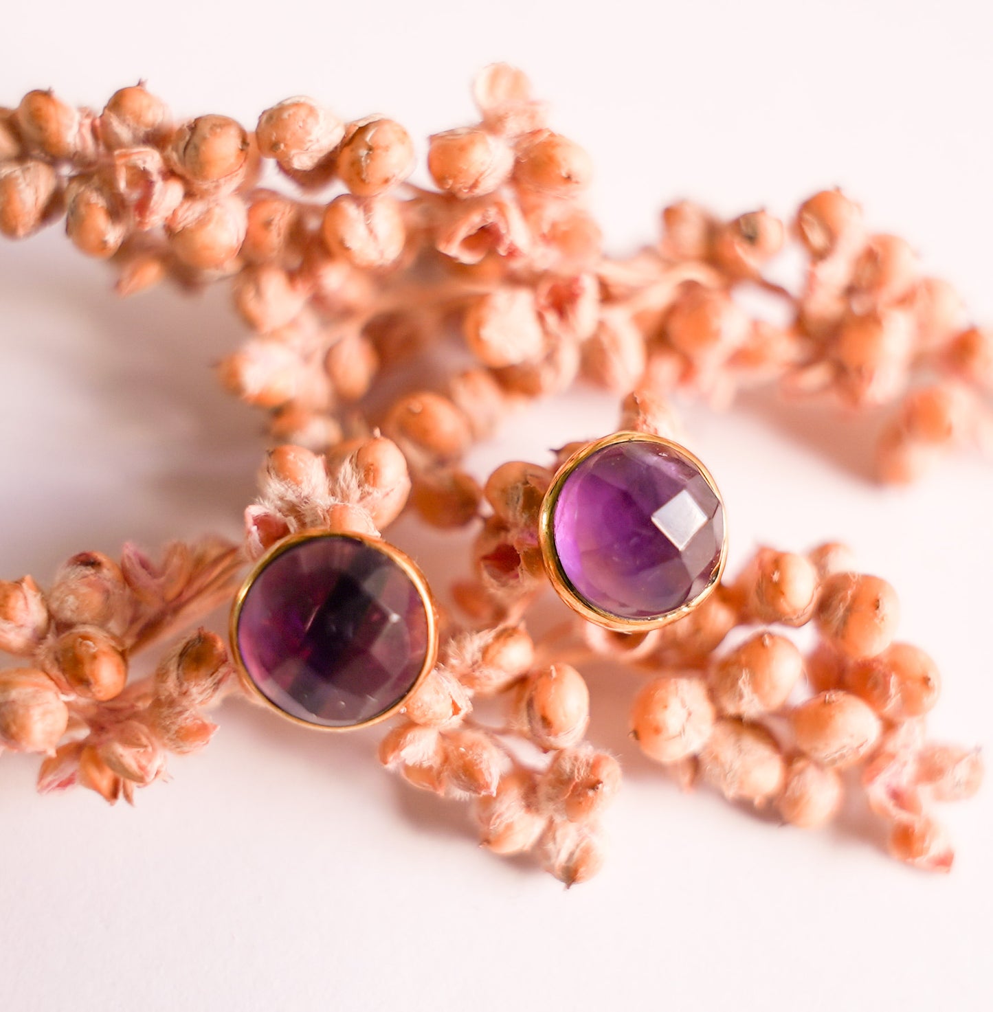 Pendientes Lara Amatista